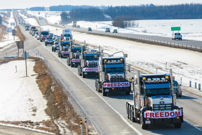 Trudeau was wrong when he blocked bankaccounts of Freedom Convoy Truckers in Canada