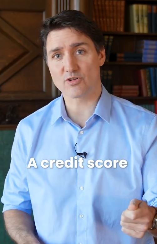 Justin Trudeau on Credit Scores by Banks for People who want to Buy a Home