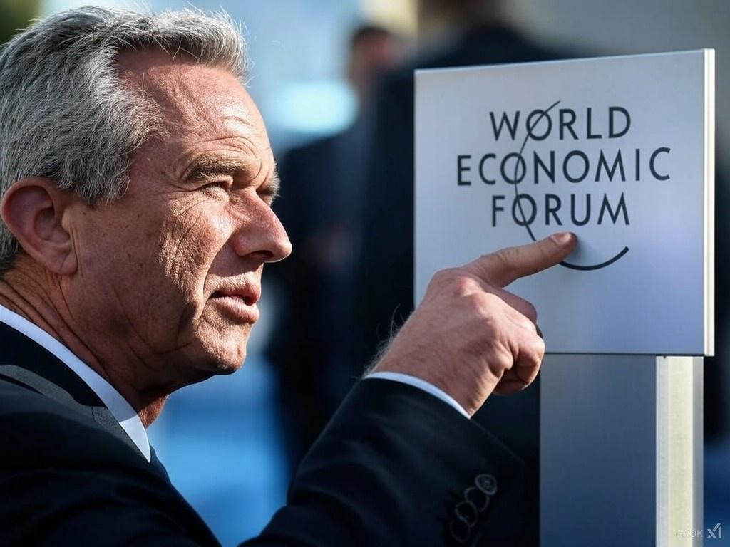 Robert Kennedy Jr. is Critical towards the World Economic Forum&nbsp;(WEF)